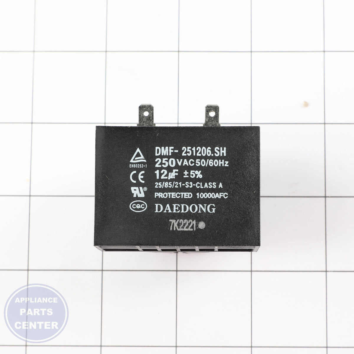 SAM C-FILM,LEAD;12,-25TO+80,250V,+10~-5,36X2 - Installation in SAM model showing key mounting points