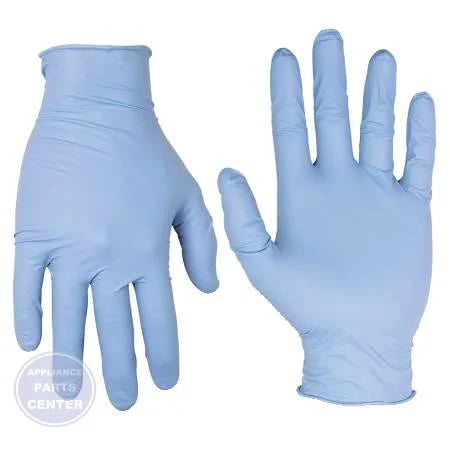 Nitrile Disposable Gloves 2320M - Main view showing chemical resistance for various models