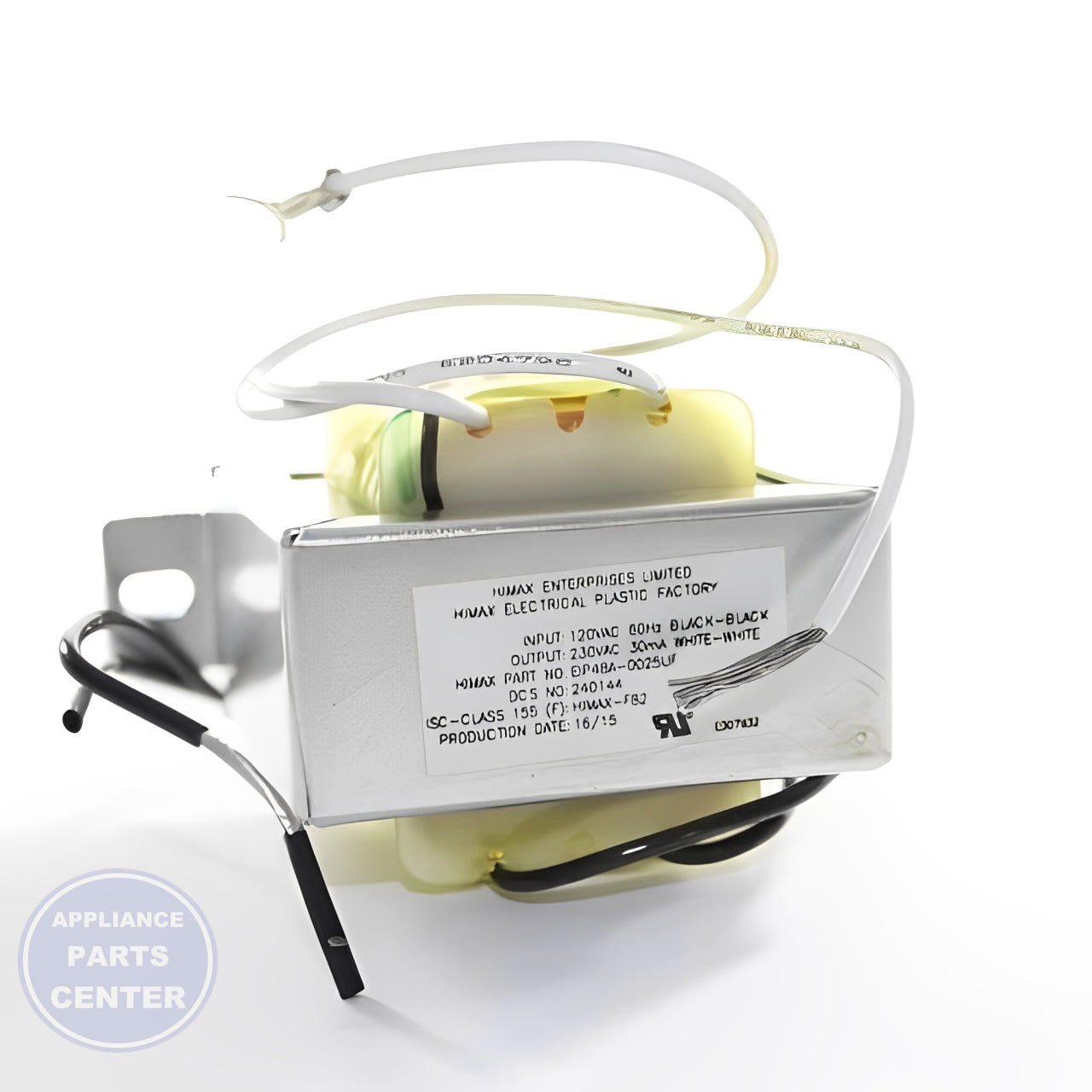 FISHER & PAYKEL RANGE TRANSFORMER 30MA (1PK) 240144P - Main view showing current rating for FPA models