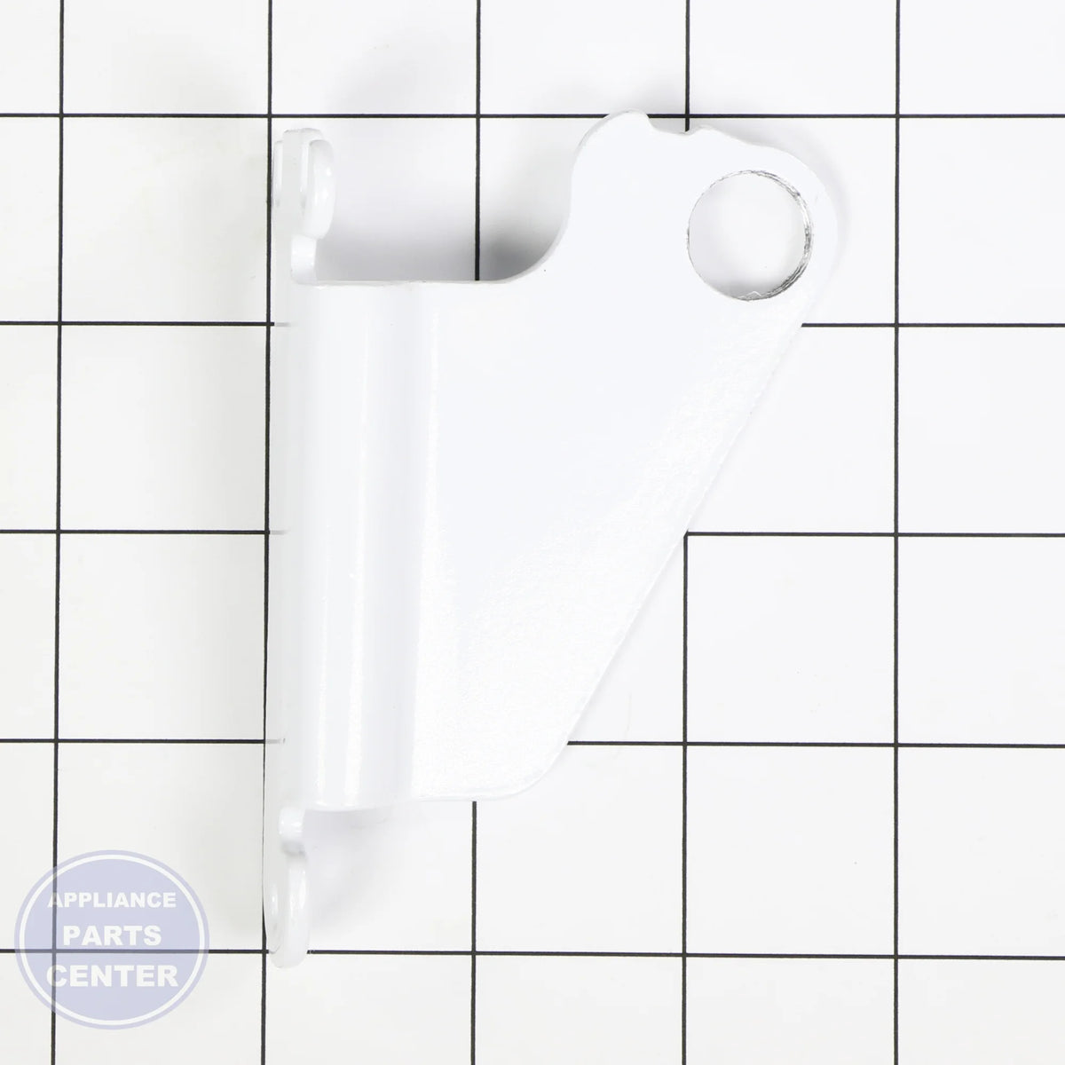 BRACKET-CTR HINGE 240313802 - Side view with precise measurements