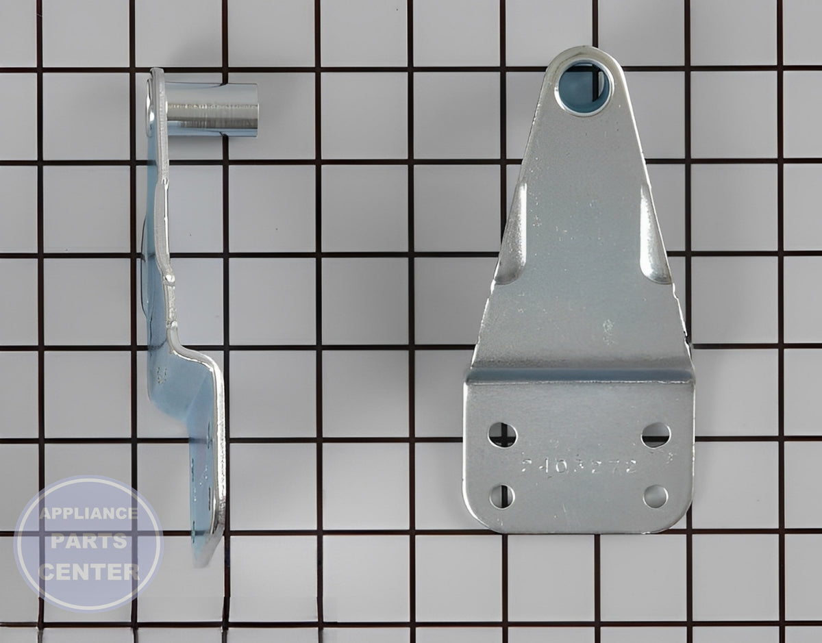 Top Hinge 240327207 - Side view with precise measurements
