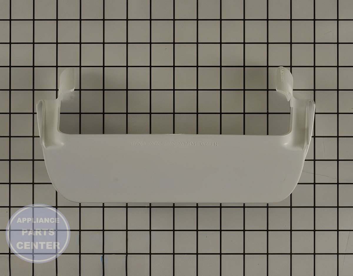 FRIGIDAIRE REFRIGERATOR UPPER FREEZER DOOR BIN 240334201 - Side view with 5 lbs capacity