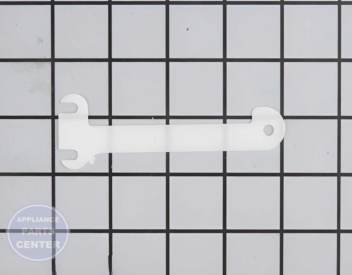 Frigidaire Hinge Spacer 240336802 - Main view showing precise alignment for various models