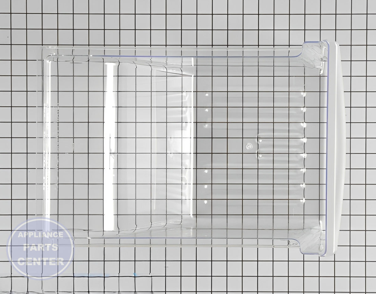FRIGIDAIRE CRISPER DRAWER 240337103 - Detailed view of durable construction for long-lasting use