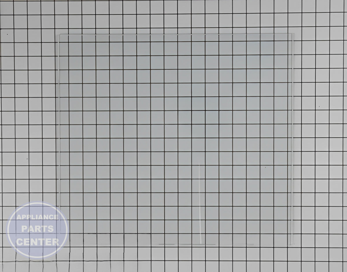 FRIGIDAIRE REFRIGERATOR GLASS INSERT 240350649 - Main view showing durable glass design for various FRIGIDAIRE models