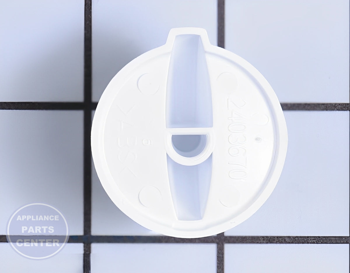KNOB 240367001 - Side view with exact measurements for perfect fit
