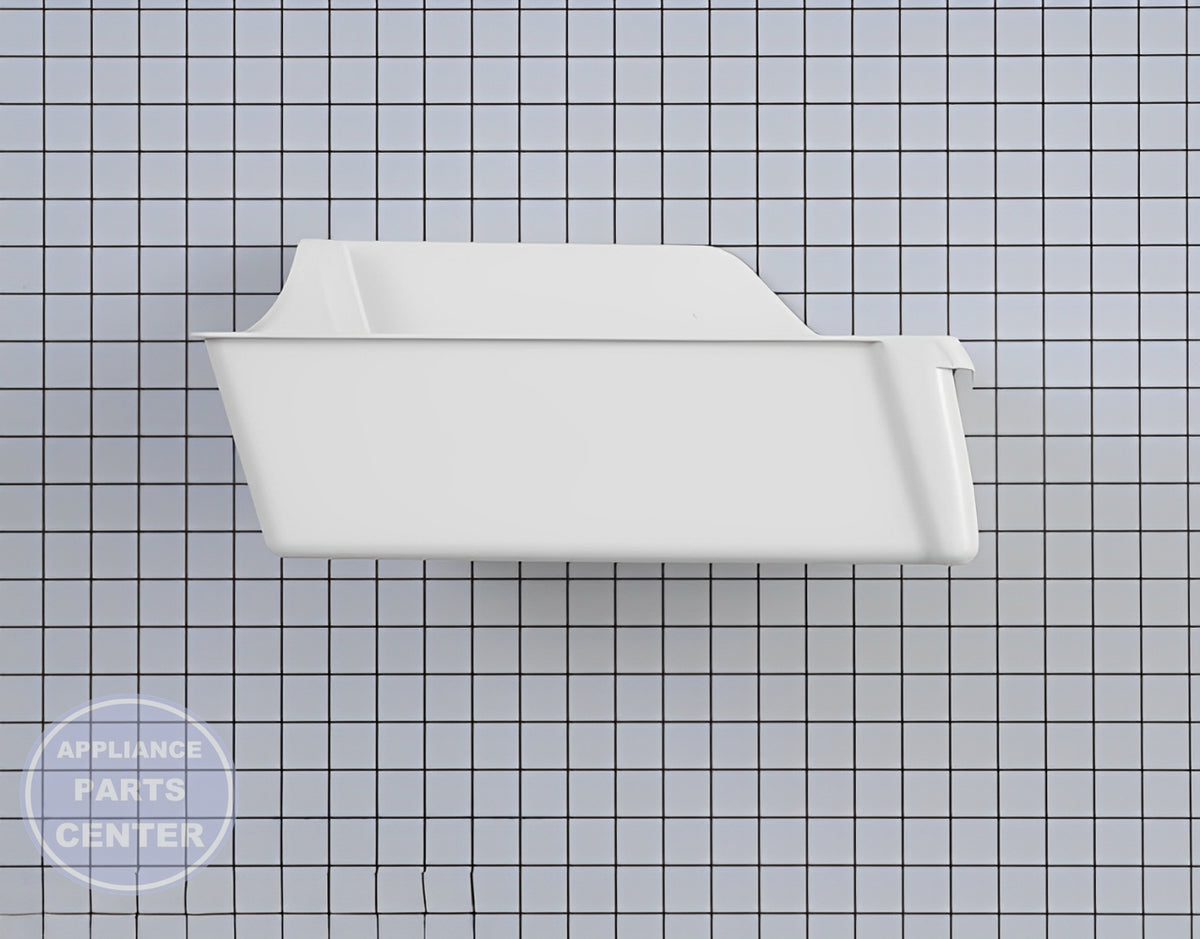 FRIGIDAIRE REFRIGERATOR ICE CONTAINER 240385201 - Detailed view of OEM ice container specifications