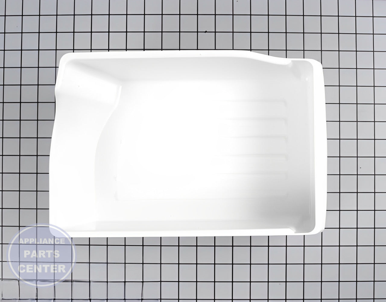FRIGIDAIRE REFRIGERATOR ICE CONTAINER 240385201 - Main view showing ice storage capacity for WCI models
