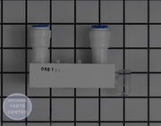 FRIGIDAIRE REFRIGERATOR PRIMARY BASE WATER FILTER 240396002 - Main view showing filtration system for WCI Refrigerators