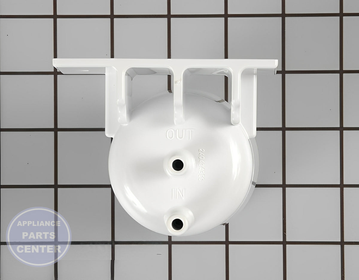 FRIGIDAIRE WATER FILTER HOUSING 240434301 - Main view showing advanced filtration technology for FRIGIDAIRE models