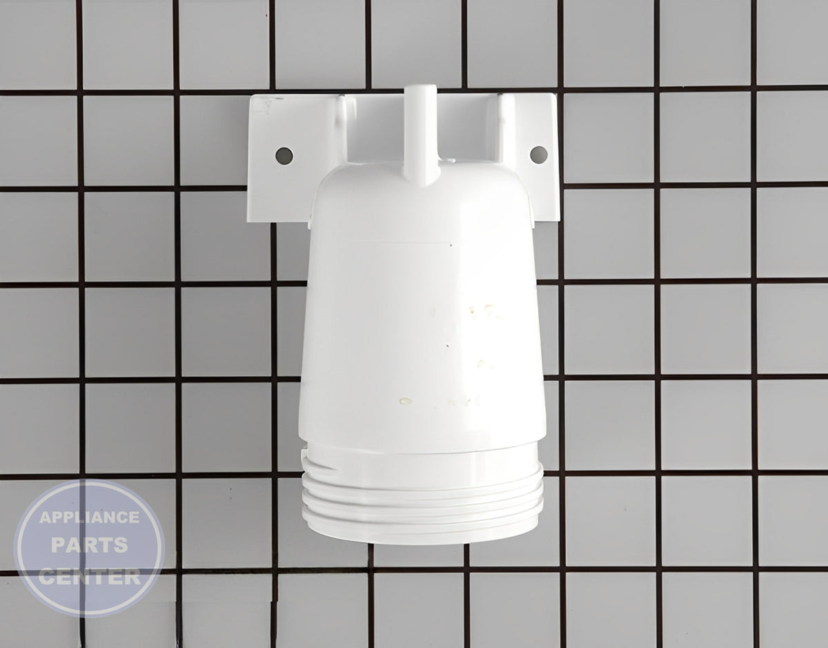 FRIGIDAIRE WATER FILTER HOUSING 240434301 - Detailed view of high-quality materials ensuring durability