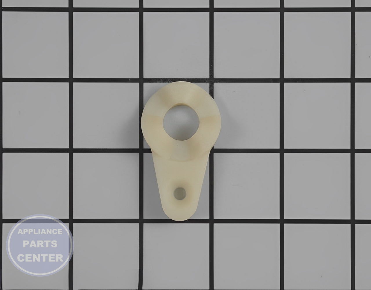 FRIGIDAIRE Refrigerator Freezer Door Closing Cam Stop 240457701 - Main view showing hinge support for specific models