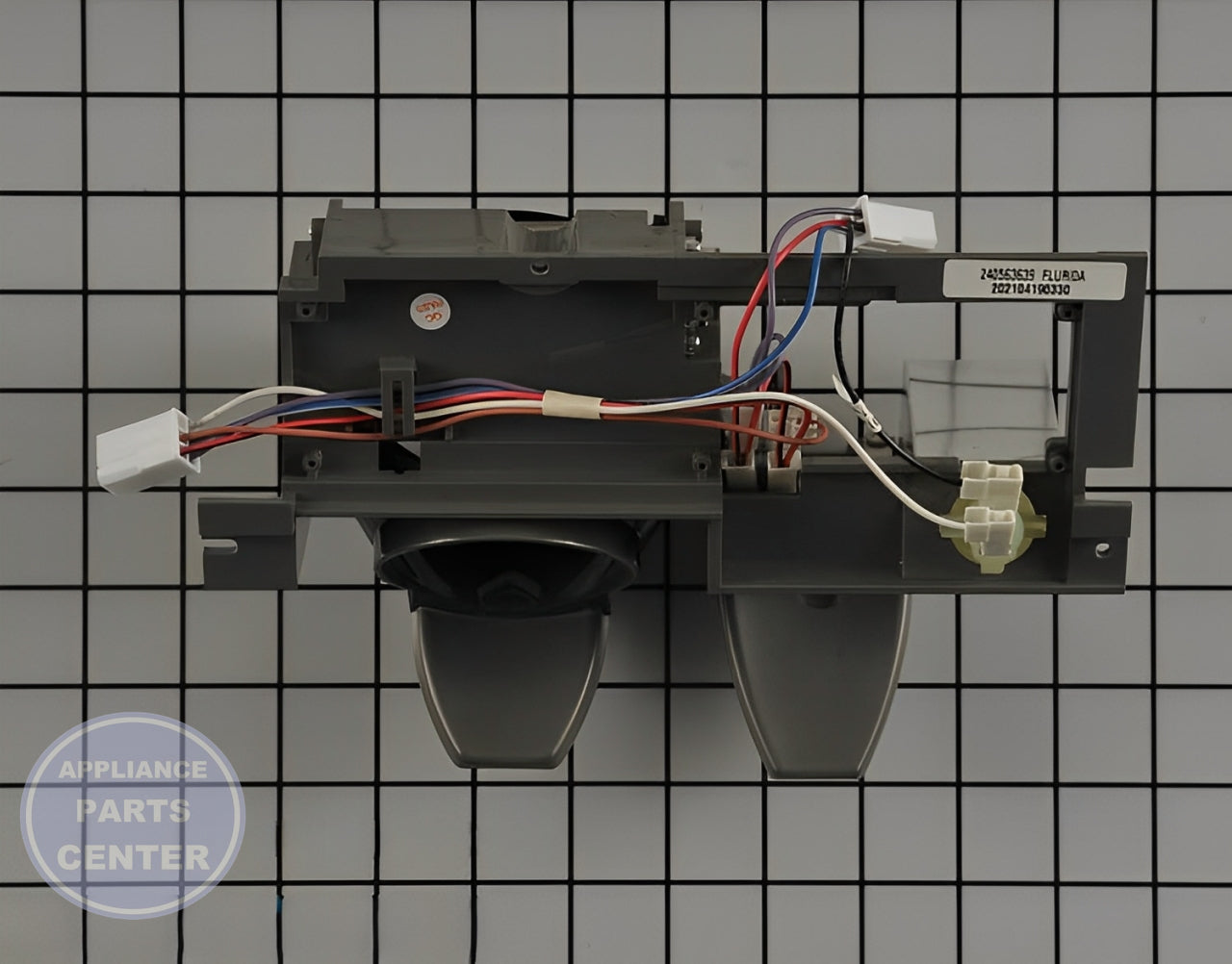 FRIGIDAIRE REFRIGERATOR DISPENSER MODULE 240563639 - Main view showing smooth dispensing for WCI Refrigerator models