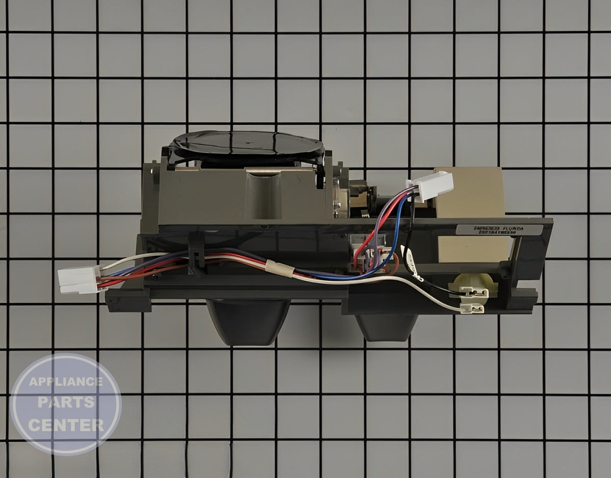 FRIGIDAIRE REFRIGERATOR DISPENSER MODULE 240563639 - Installation in WCI Refrigerator showing easy mounting points