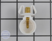 Frigidaire Light Socket 240590403 - Main view showing standard bulb compatibility for Frigidaire, Kenmore, Electrolux, and Crosley models