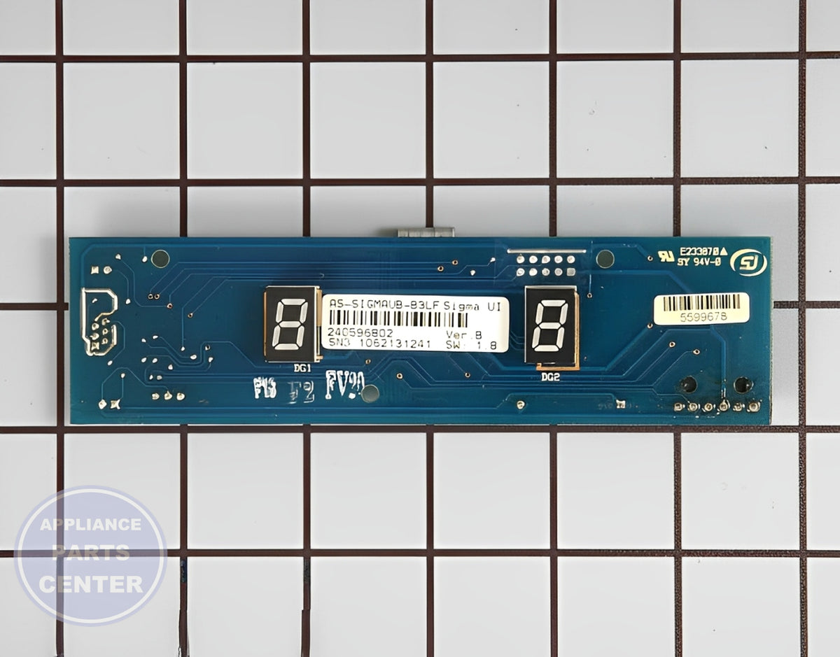 WCI CONTROL 240596804 - Main view showing circuit board for 240596801 series