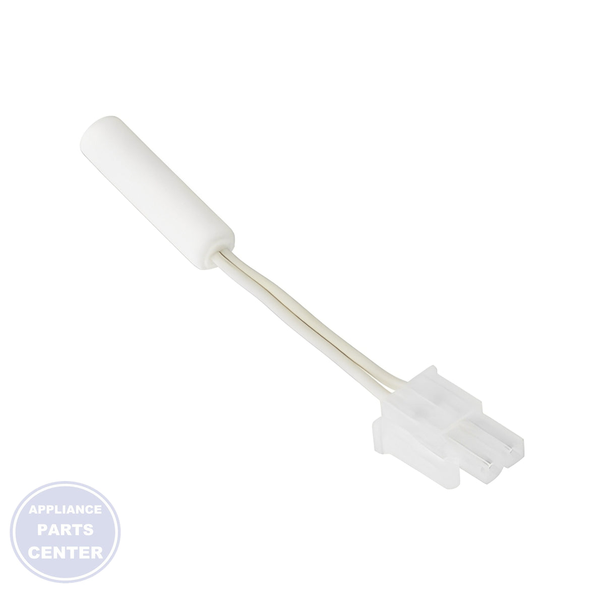 FRIGIDAIRE REFRIGERATOR TEMPERATURE SENSOR 240597203 - Side view with precise temperature specifications