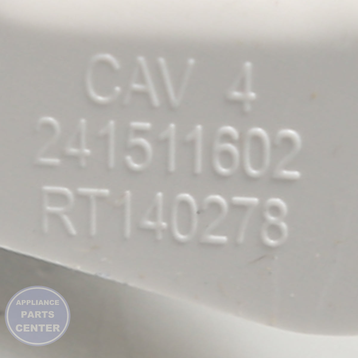WCI 1PC=1 BIN-DOOR 241511601 - Installation in specific model showing key mounting points