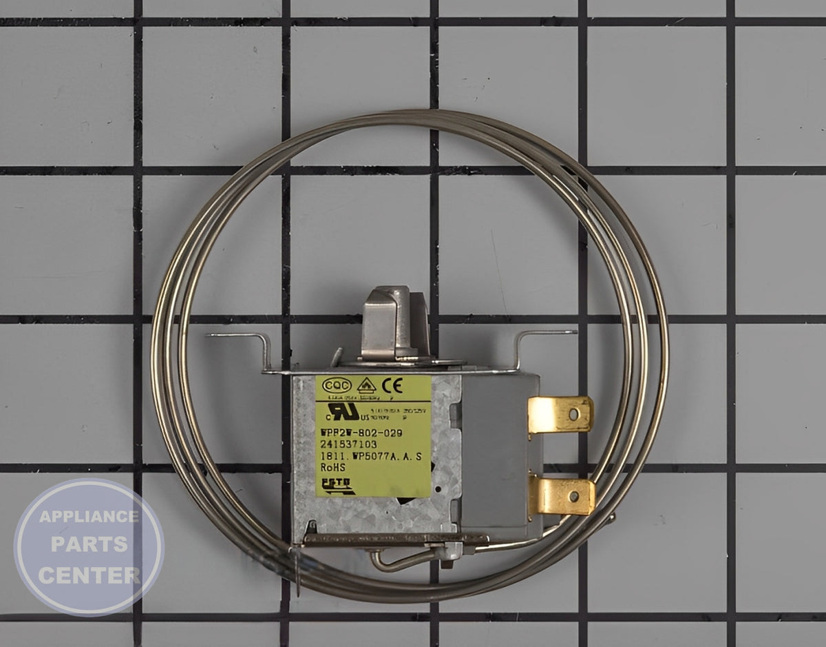 FRIGIDAIRE REFRIGERATOR TEMPERATURE CONTROL THERMOSTAT 241537103 - Main view showing precise temperature control for WCI models