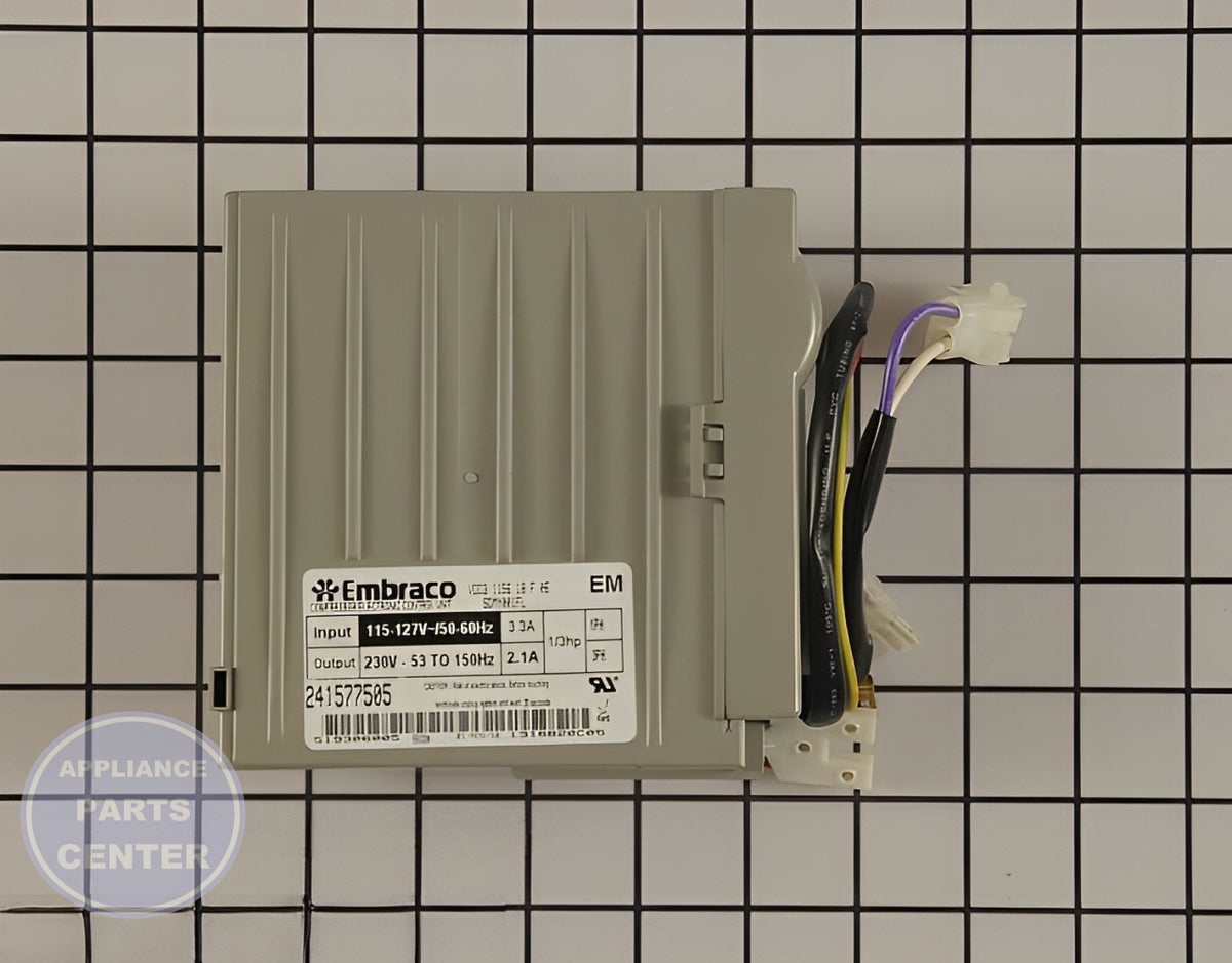 FRIGIDAIRE REFRIGERATOR INVERTER 241577505 - Main view showing circuit board for WCI Freezer and Refrigerator models.