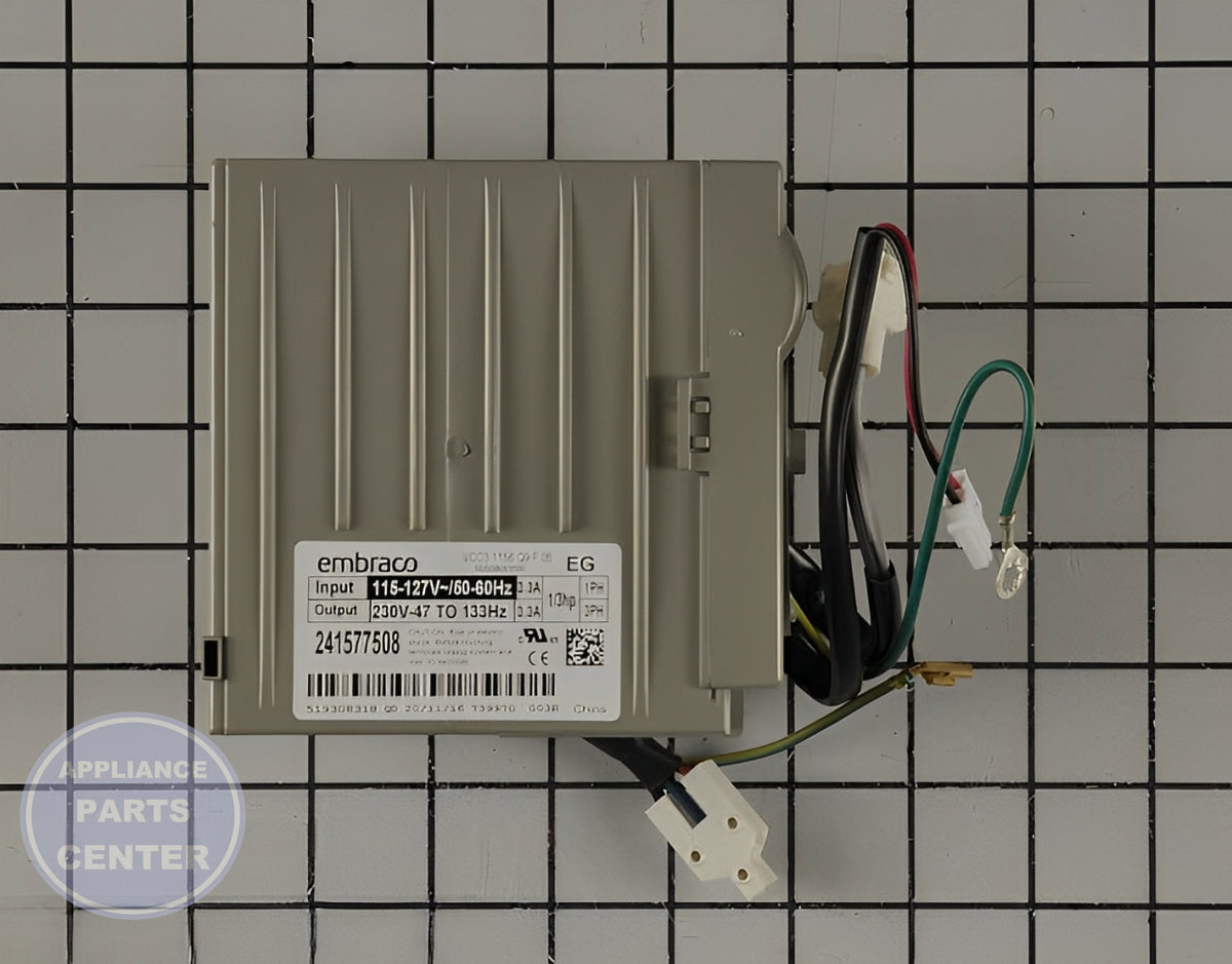 FRIGIDAIRE REFRIGERATOR INVERTOR 241577511 - Main view showing circuit board & timer for WCI Refrigerator models