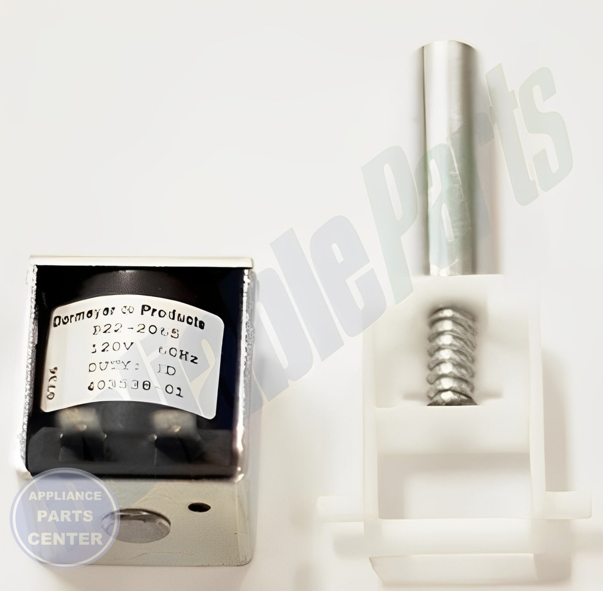FRIGIDAIRE REFRIGERATOR SOLENOID ASSEMBLY 241675704 - Installation in specific model showcasing key mounting points