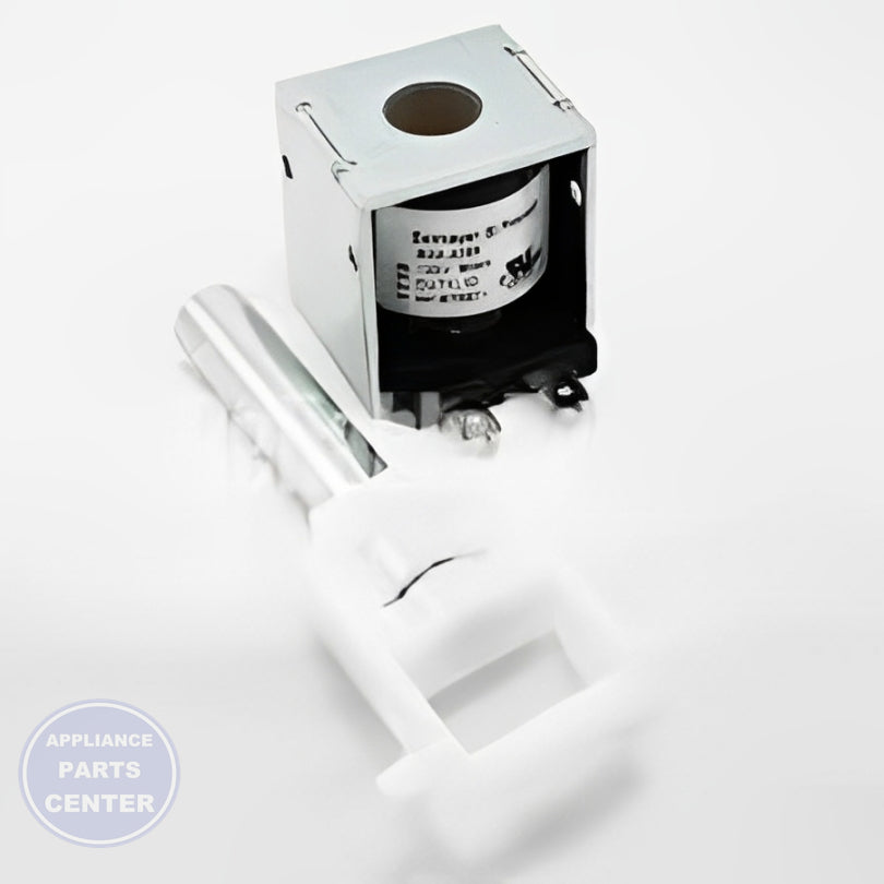 FRIGIDAIRE REFRIGERATOR SOLENOID ASSEMBLY 241675704 - Installation in specific model showcasing key mounting points