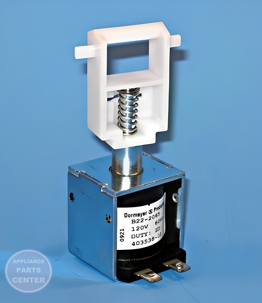 FRIGIDAIRE REFRIGERATOR SOLENOID ASSEMBLY 241675704 - Installation in specific model showcasing key mounting points