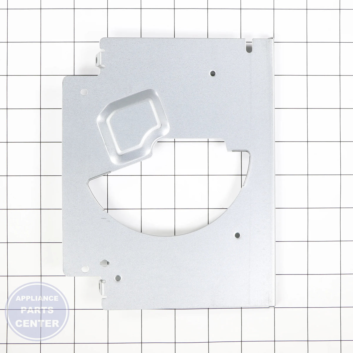 PLATE-FRONT 241684001 - Detailed view of sturdy material