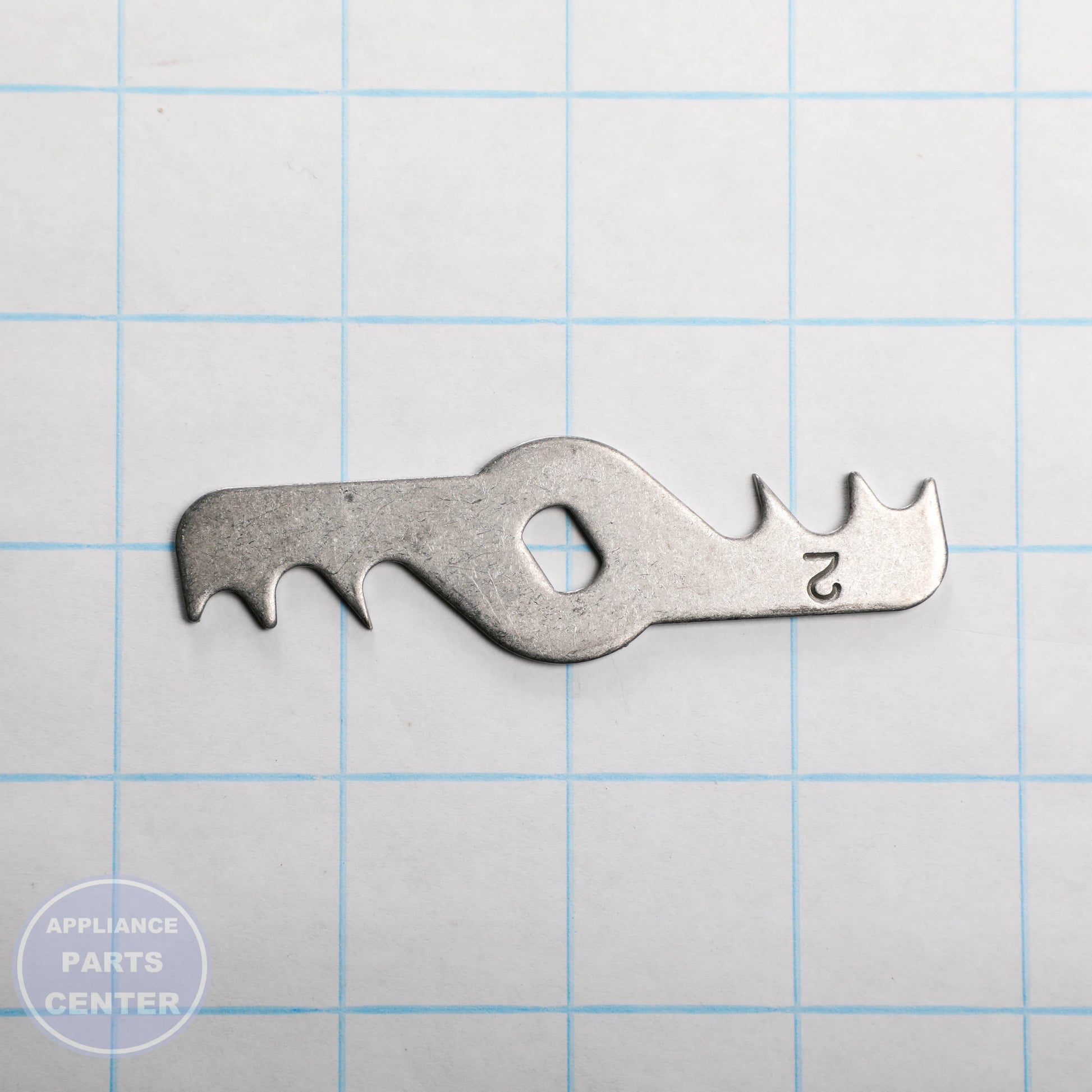 BLADE MOVING 241684108 - Side view with precise measurements