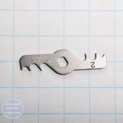 BLADE MOVING 241684108 - Side view with precise measurements