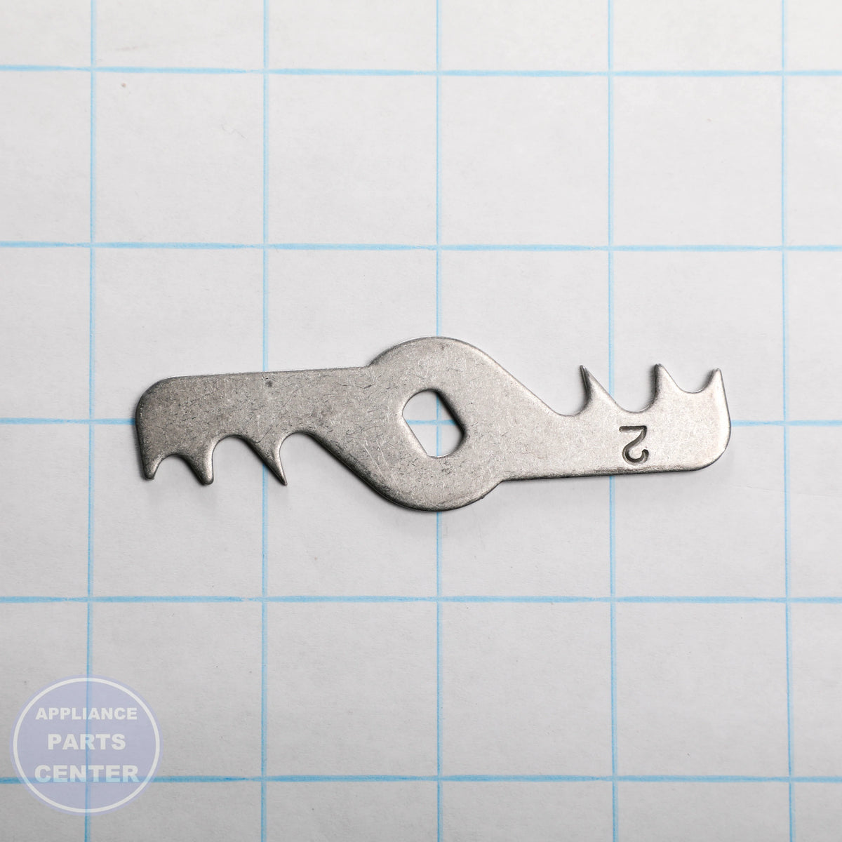 BLADE MOVING 241684108 - Side view with precise measurements