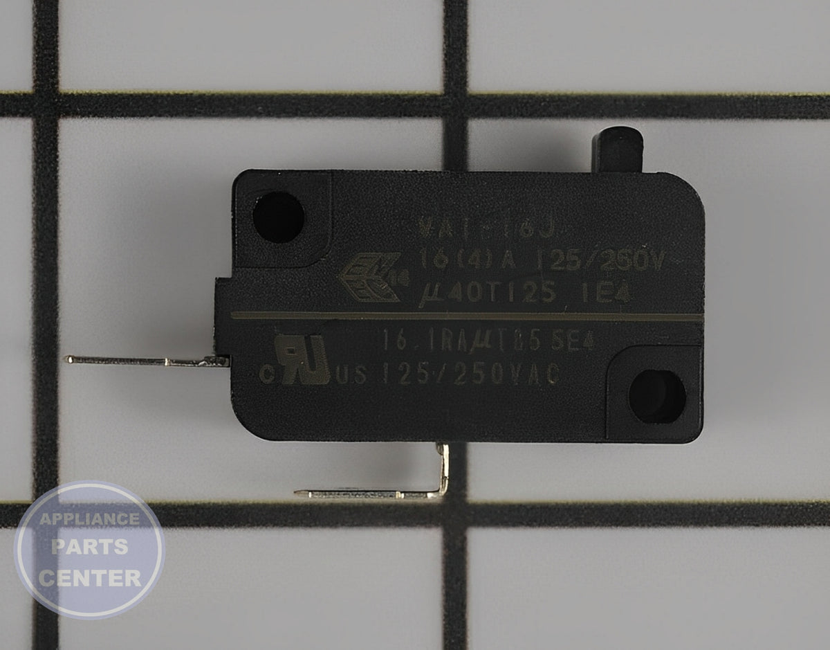 Frigidaire Micro Switch 241689104 - Main view showing precise functionality for Frigidaire and Crosley models