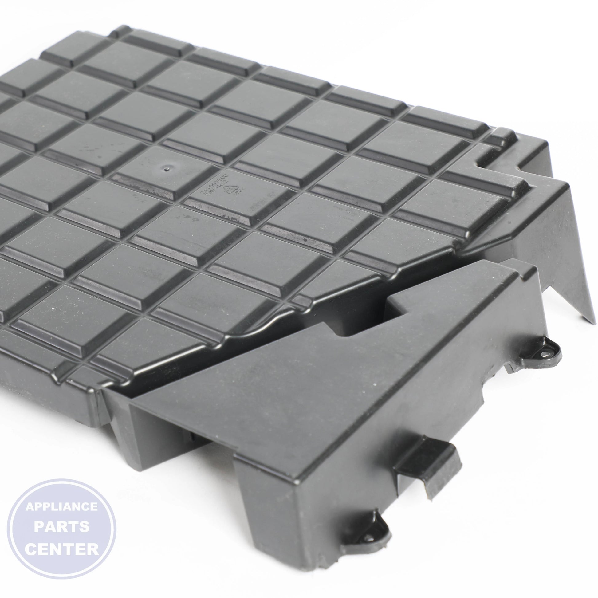 WCI PAN-DEFROST DRAIN 241697502 - Installation in WCI model showing key mounting points