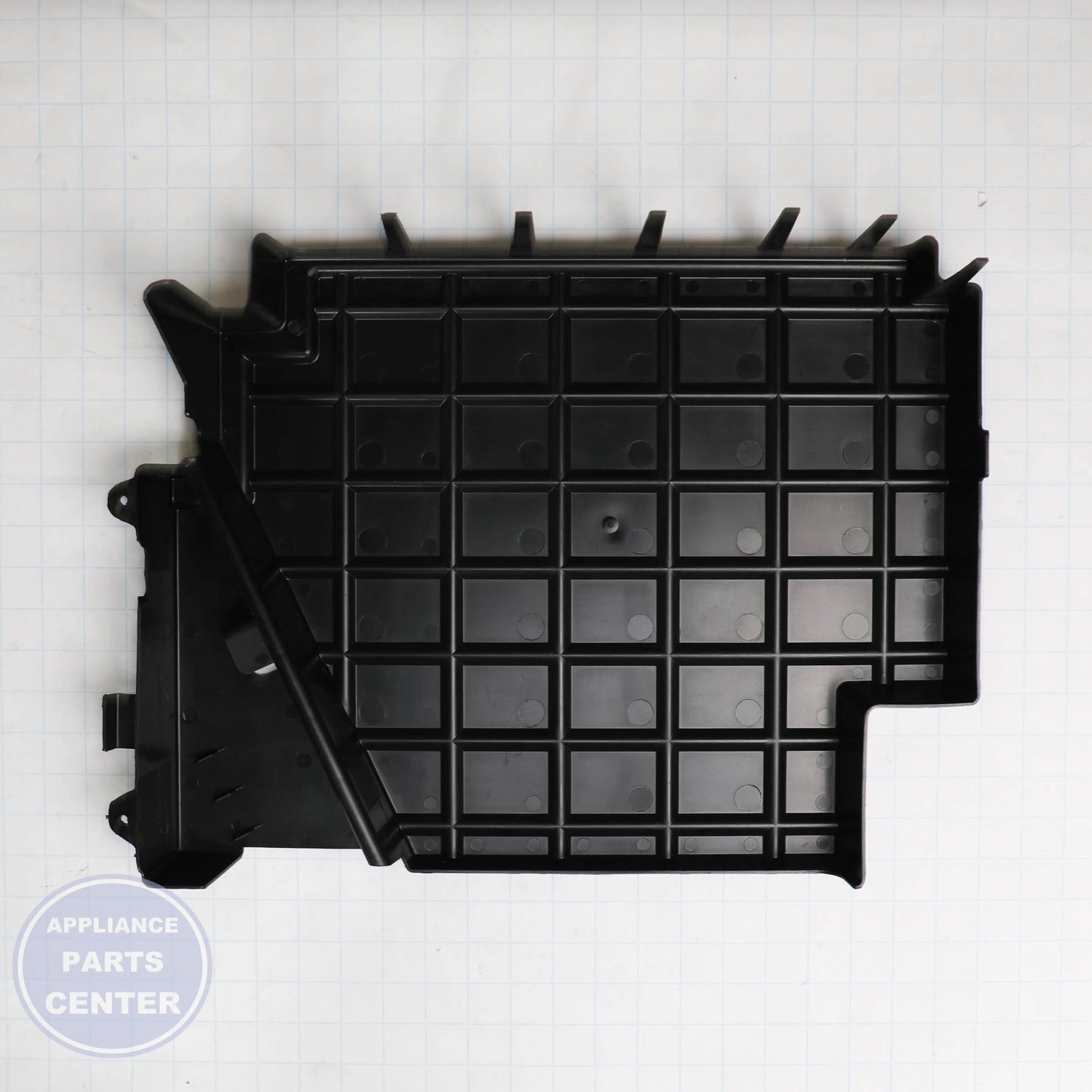 WCI PAN-DEFROST DRAIN 241697502 - Installation in WCI model showing key mounting points