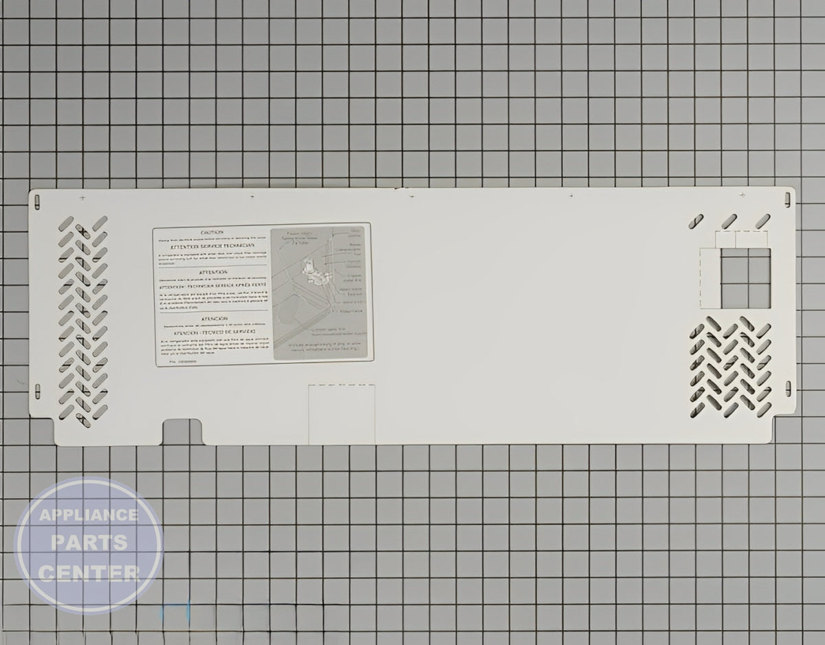 FRIGIDAIRE REFRIGERATOR ACCESS COVER 241733911 - Main view showing secure fit for FRIGIDAIRE models