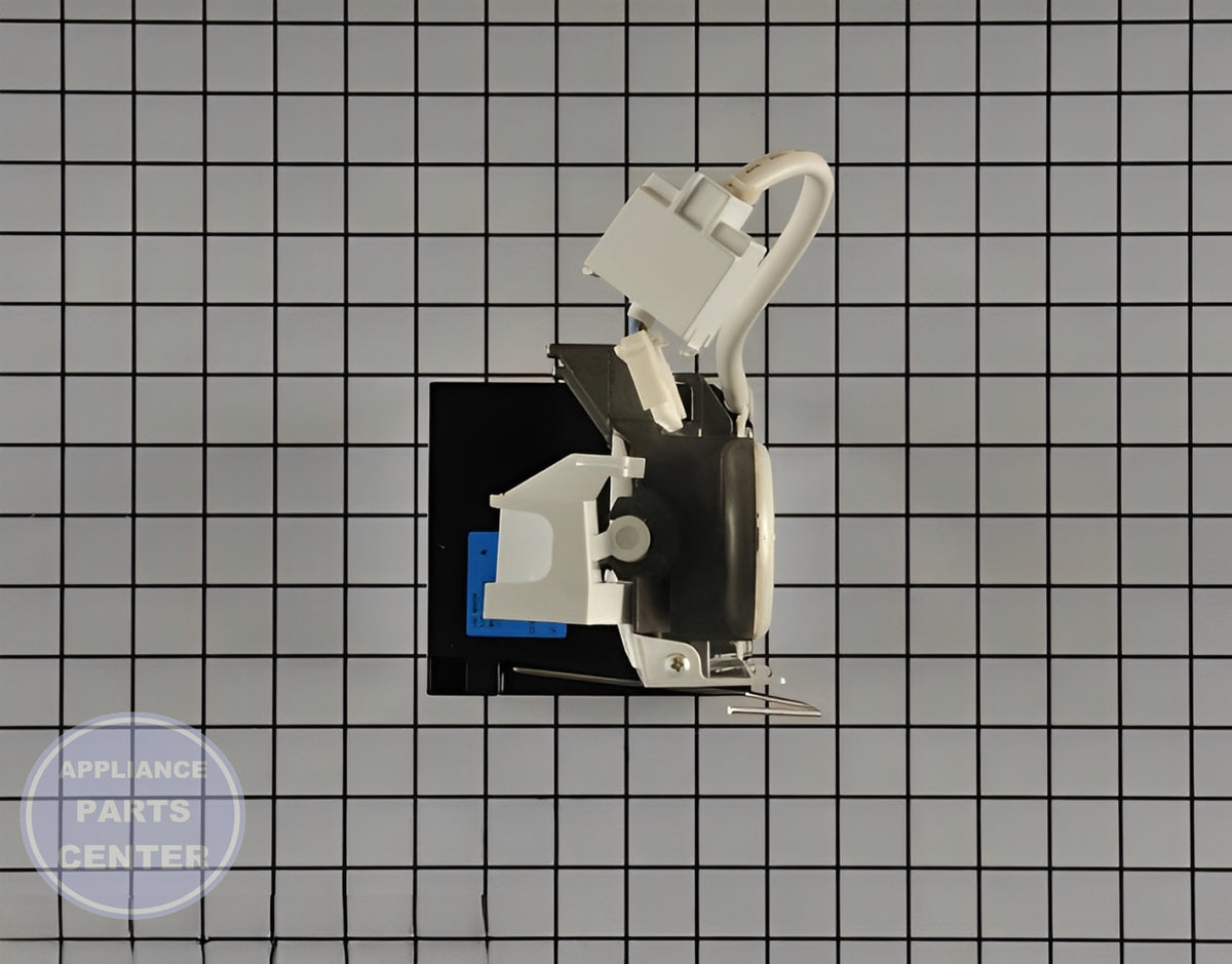 FRIGIDAIRE REFRIGERATOR ICE MAKER ASSEMBLY 241798231 - Installation in specific model showcasing key mounting points