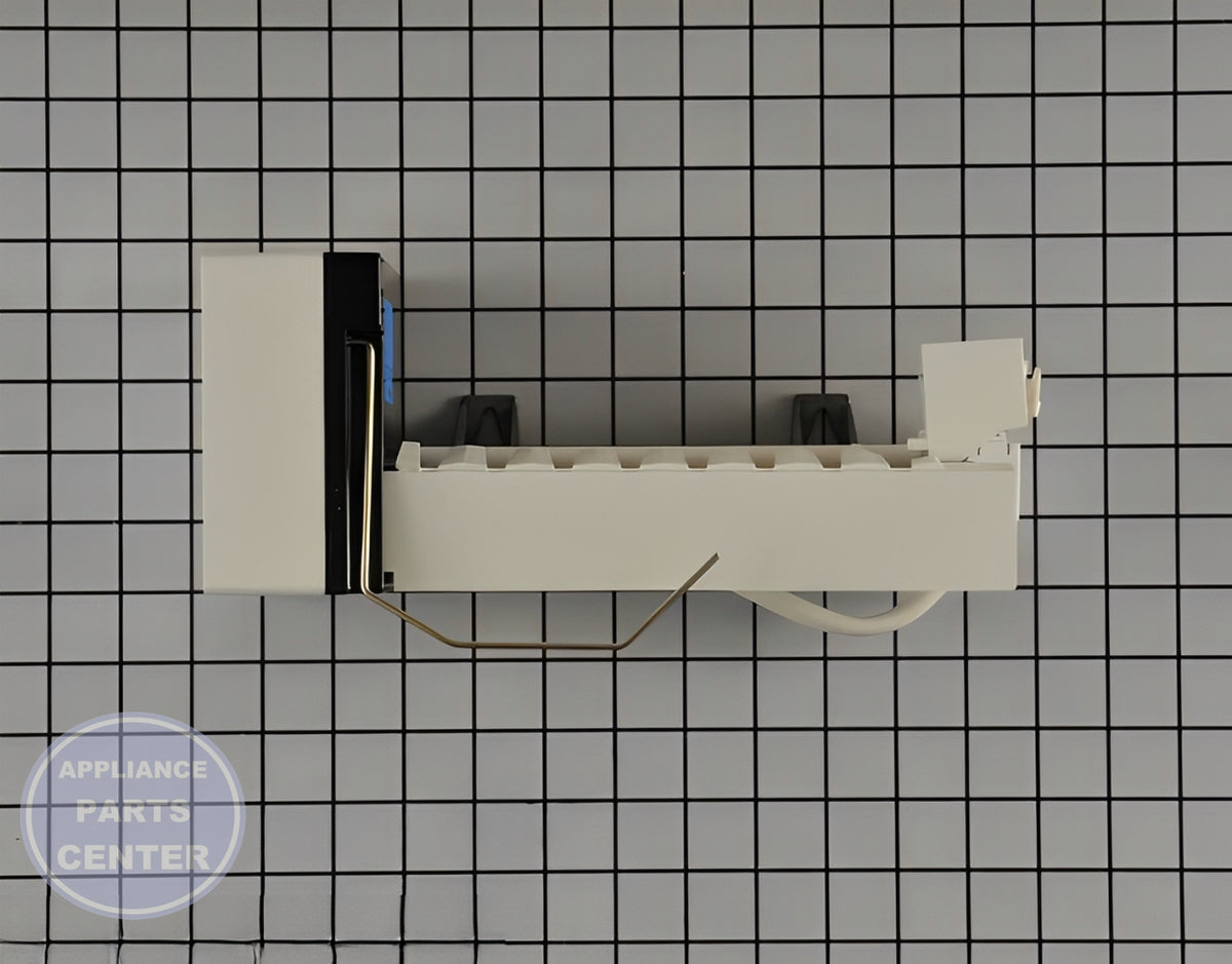 FRIGIDAIRE REFRIGERATOR ICE MAKER ASSEMBLY 241798231 - Installation in specific model showcasing key mounting points