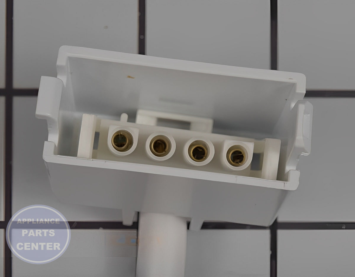 FRIGIDAIRE REFRIGERATOR ICE MAKER ASSEMBLY 241798231 - Installation in specific model showcasing key mounting points