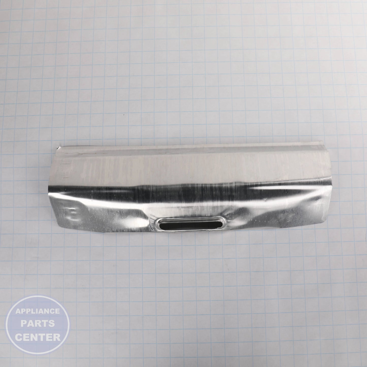 TROUGH-DRAIN 241801301 - Side view with precise measurements