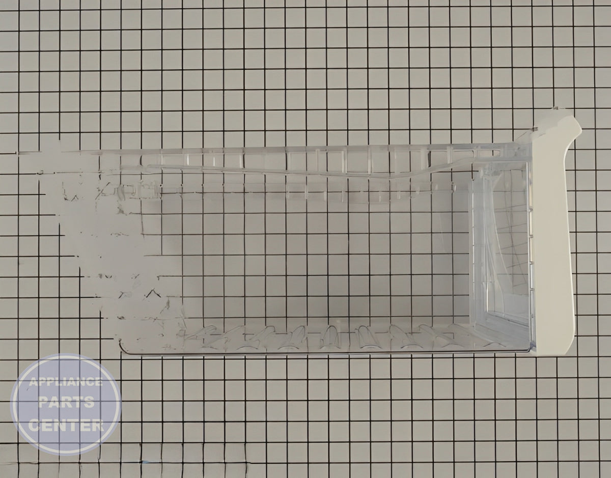 FRIGIDAIRE CRISPER PAN 241801801 - Detailed view of sturdy drawer design