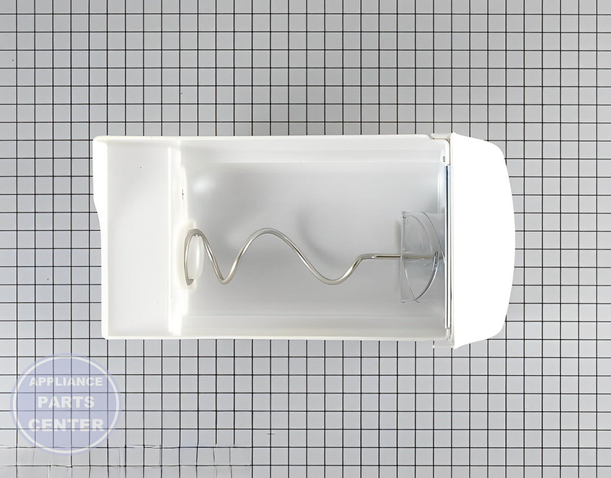 FRIGIDAIRE REFRIGERATOR ICE CONTAINER ASSEMBLY 241860801 - Main view showing ice capacity for various models
