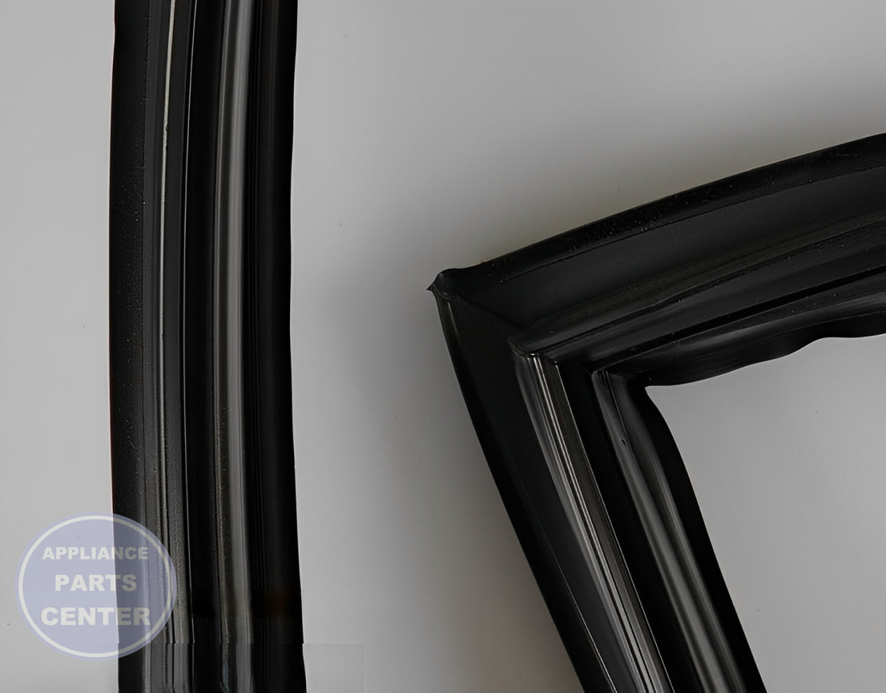 FRIGIDAIRE REFRIGERATOR DOOR GASKET BLACK 241872512 - Main view showing tight seal for WCI Refrigerator models