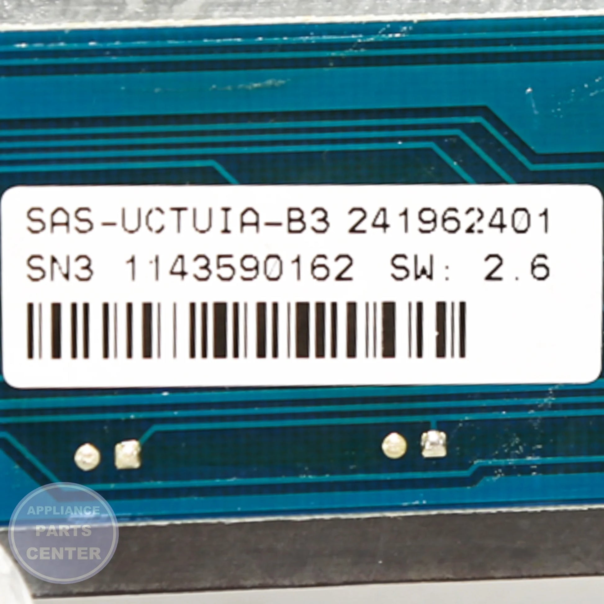 BOARD-CONTROL 241897404 - Side view with precise temperature regulation specs