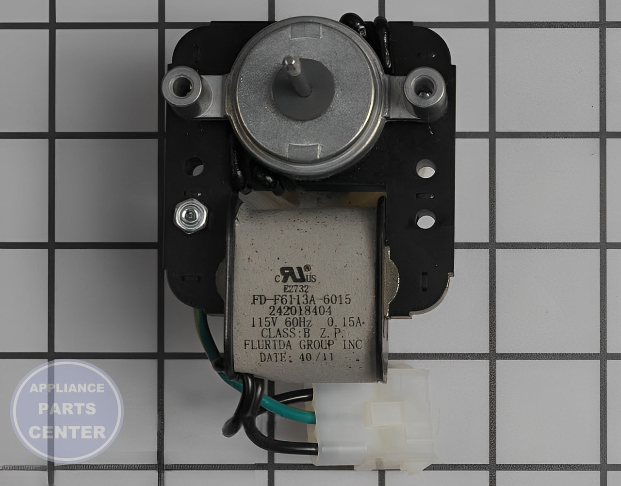 Frigidaire Condenser Fan Motor 242018404 - Main view showing airflow efficiency for Frigidaire models