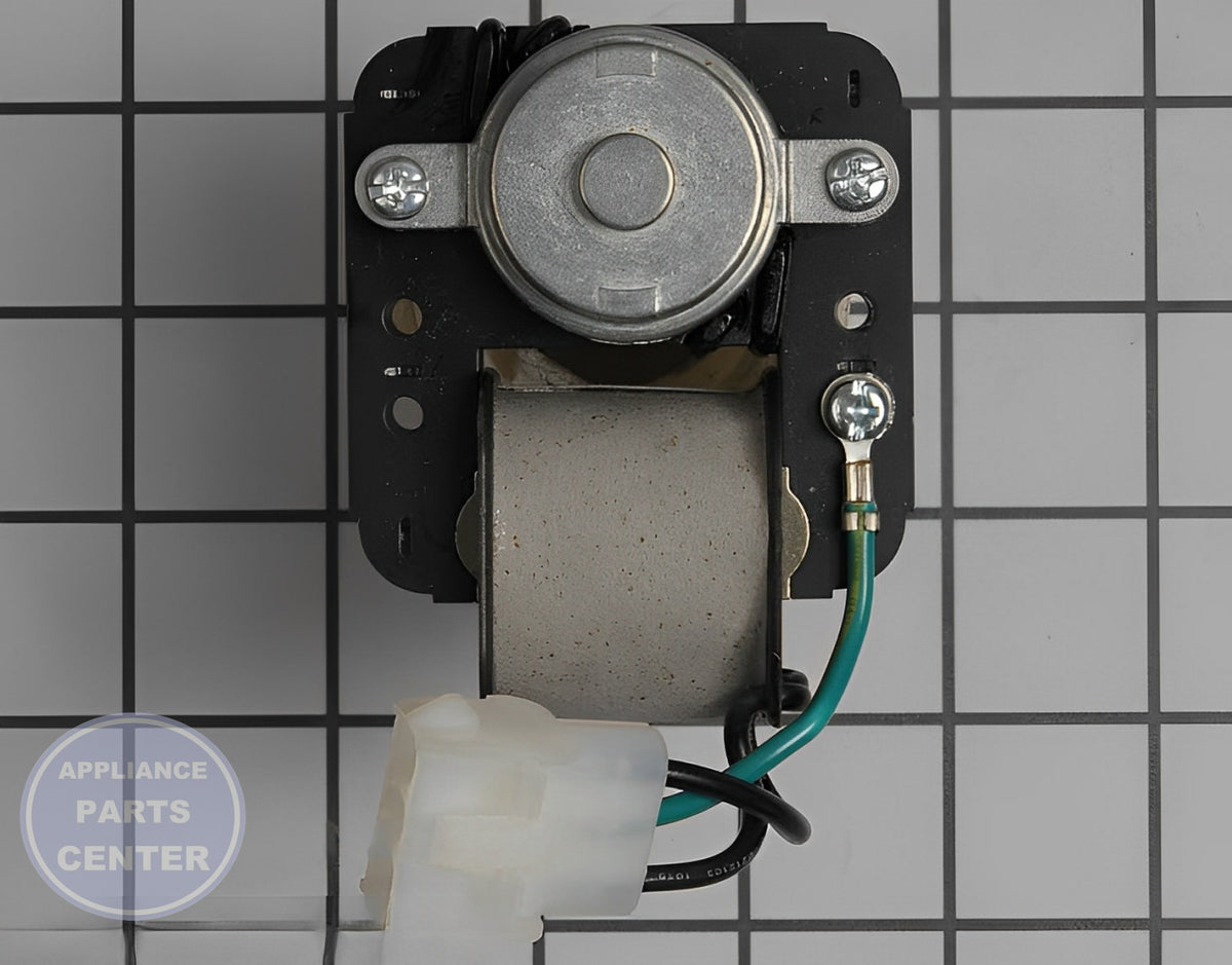 Condenser Fan Motor 242018404 - Side view with precise measurements