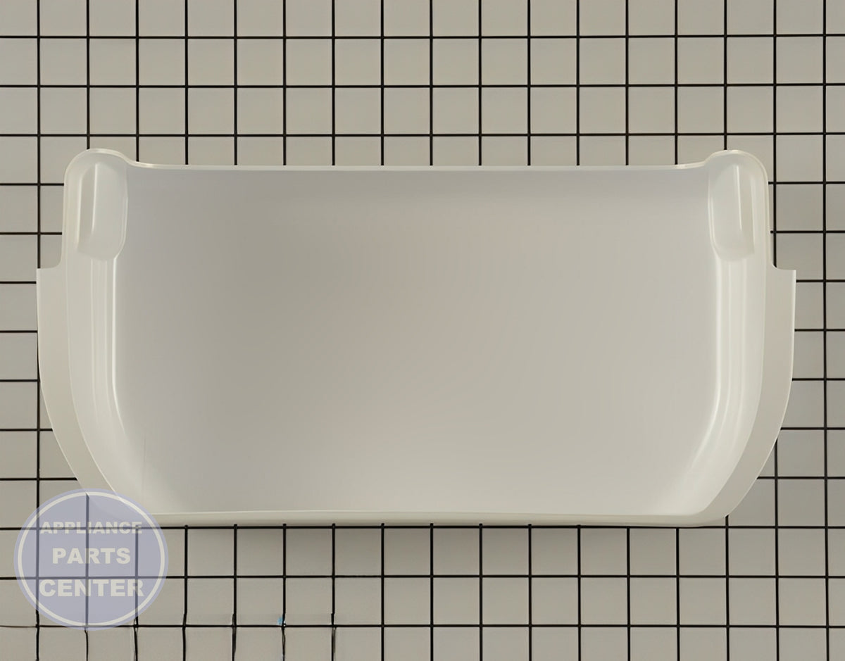 FRIGIDAIRE REFRIGERATOR WHITE DOOR SHELF BIN - Detailed view of high-quality construction