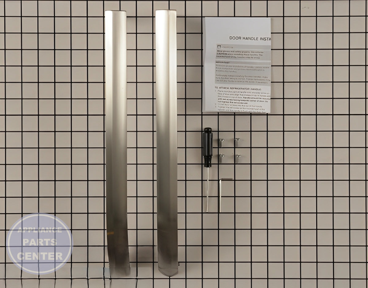 Handle 242075501 - Side view with 10-inch length and 2-inch height