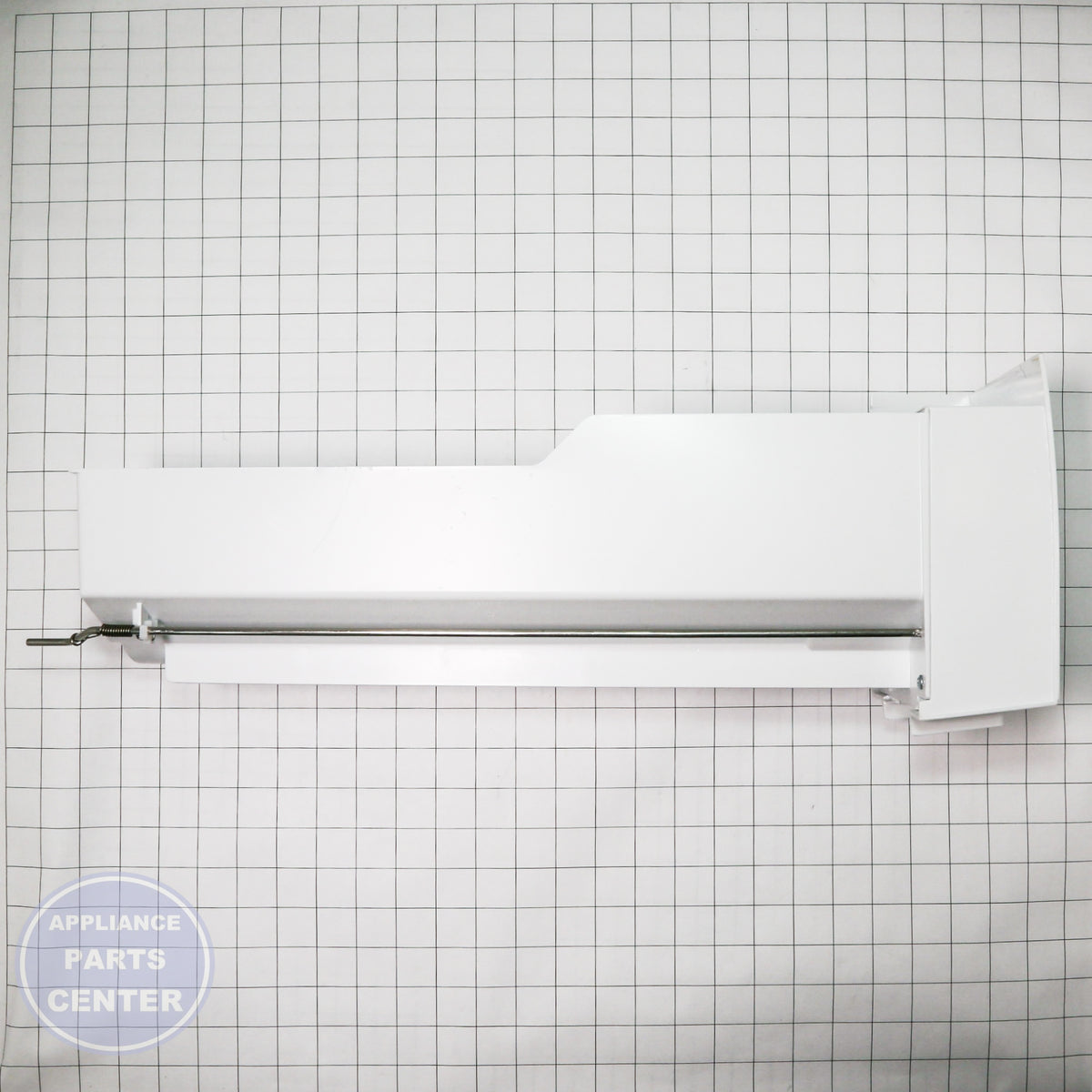 WCI ICE CONTAINER ASSY 242093005 - Installation in WCI model showing key mounting points