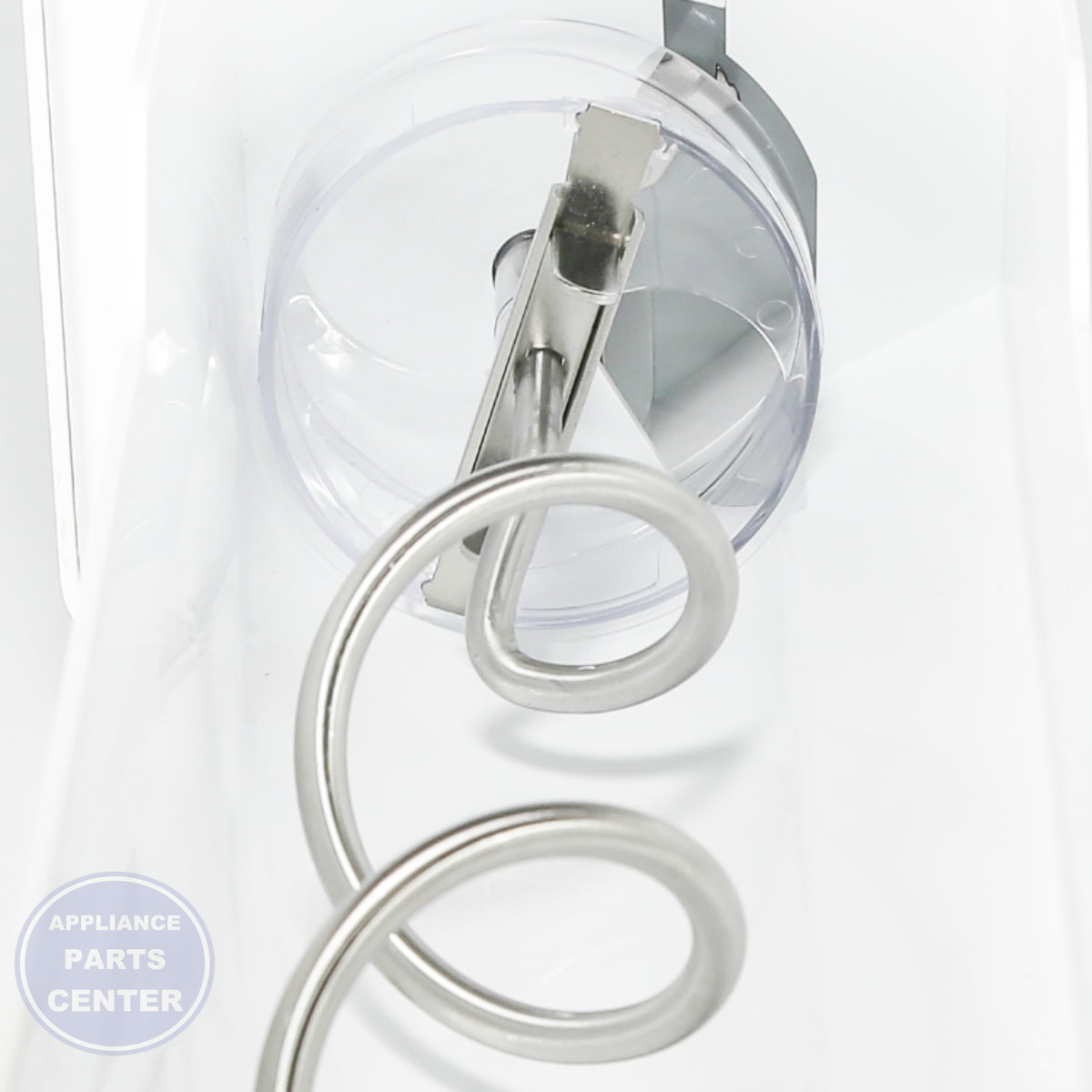 WCI ICE CONTAINER ASSY 242093005 - Installation in WCI model showing key mounting points